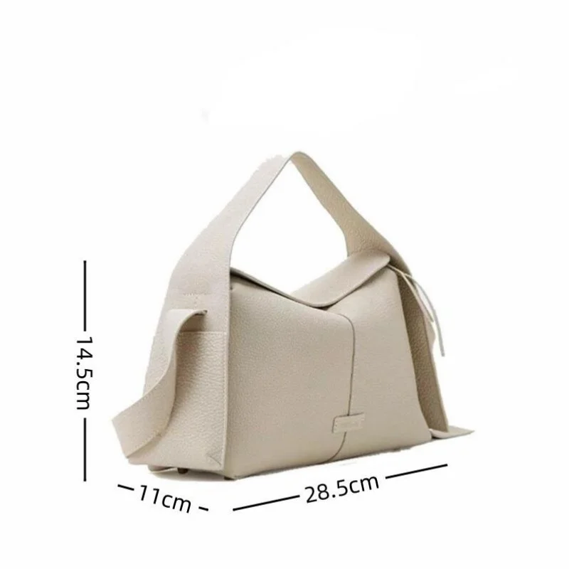 UKF New Niche Fashion Trend Shoulder Bags Versatile Portable Casual Large Capacity Shoulder Strap Design Commuting Handbag