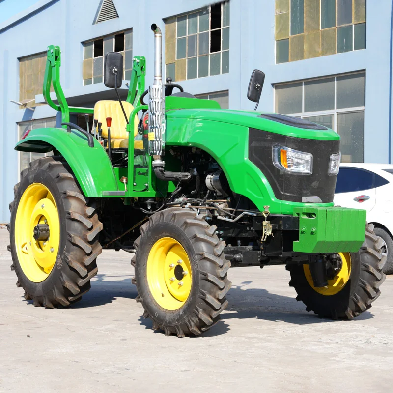 New Tractors Mini 4x4 Industrial Garden Farm Lawn Mower Tractor Wheels Walking Tractor Agricultural Machinery with Core Engine