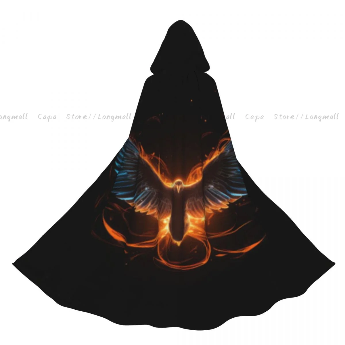 

Flying Eagle Cloak Hooded Cosplay Costume Halloween Adult Long Party Cape