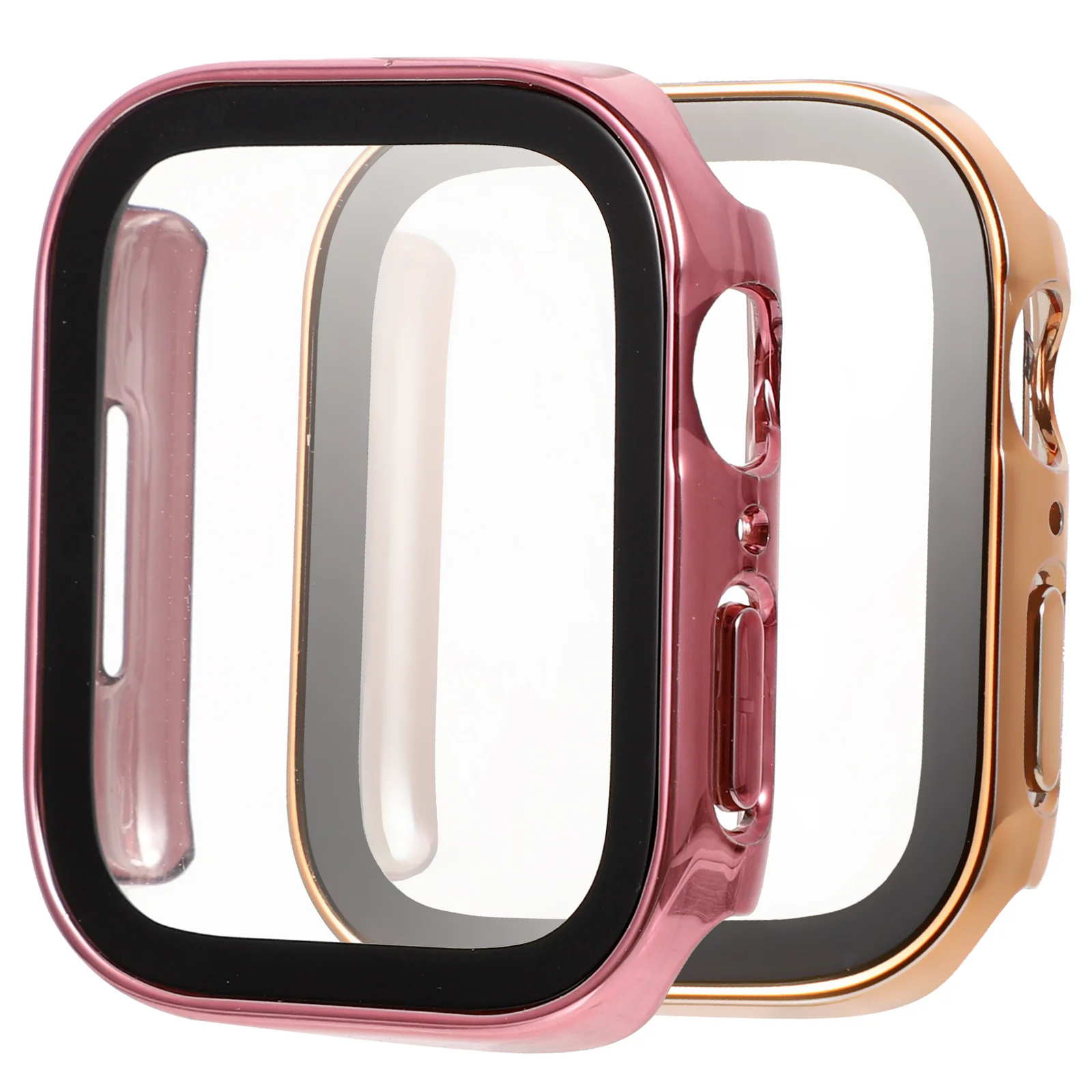 

Removable Watch Case Protective Cover Tempered Film Waterproof Anti-scratch Screen Shell Sturdy Protector
