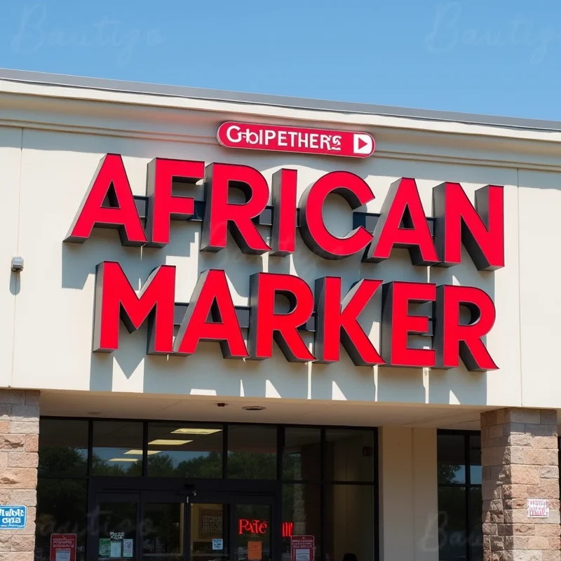 Custom Made 3D Metal Letters For Outdoor Business Signage Weatherproof Storefront Sign For Retail Restaurant Office