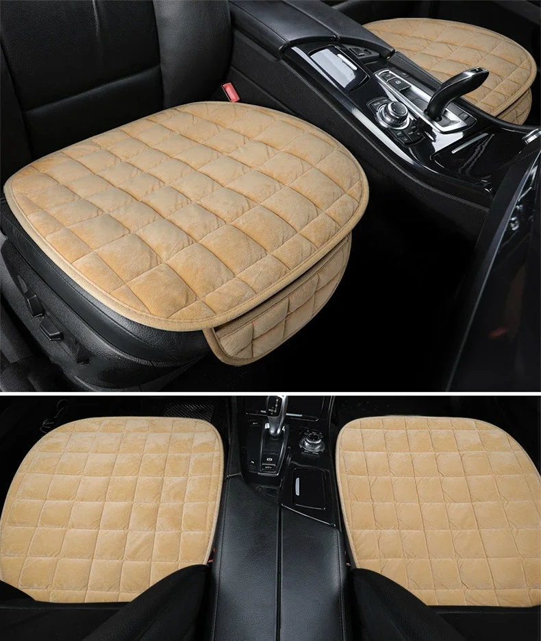 Universal Car Seat Cover Cushion Anti-slip Front Chair Seat Breathable Pad Winter Warm Car Seat Protector Seat Covers For Cars - view 6