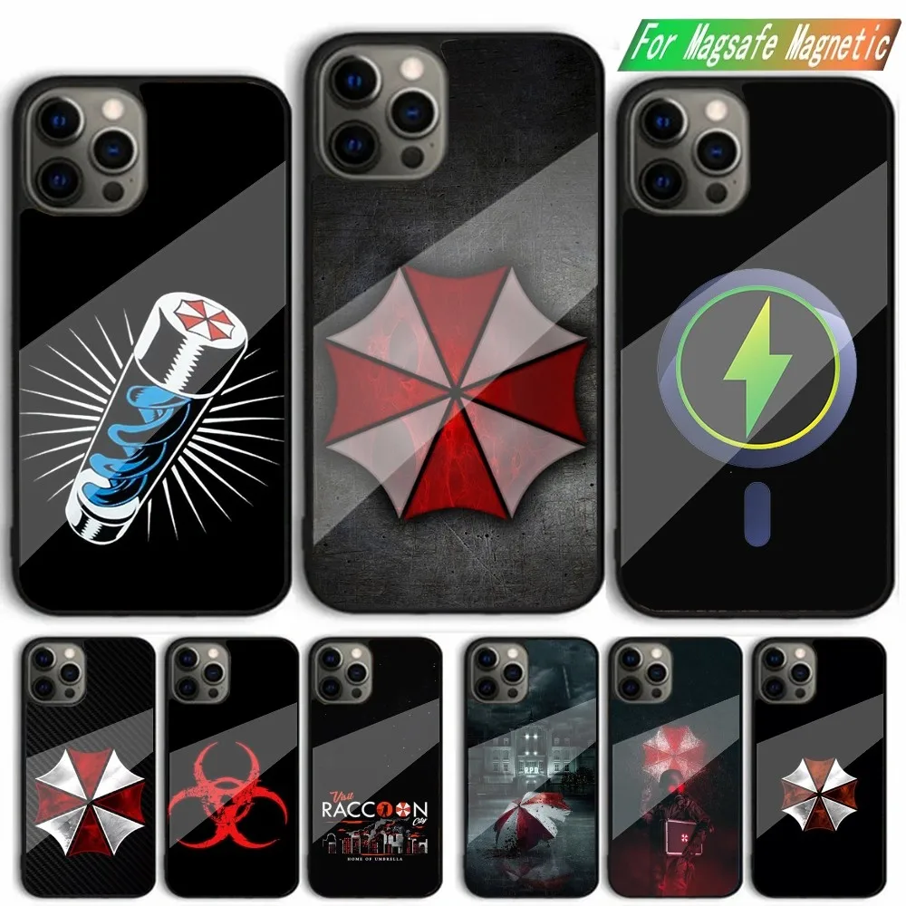 

U-Umbrella C-Corporation Phone Case For iPhone 15,14,13,12,11,Plus,Pro,Max Mini Magsafe Magnetic Wireless Charging