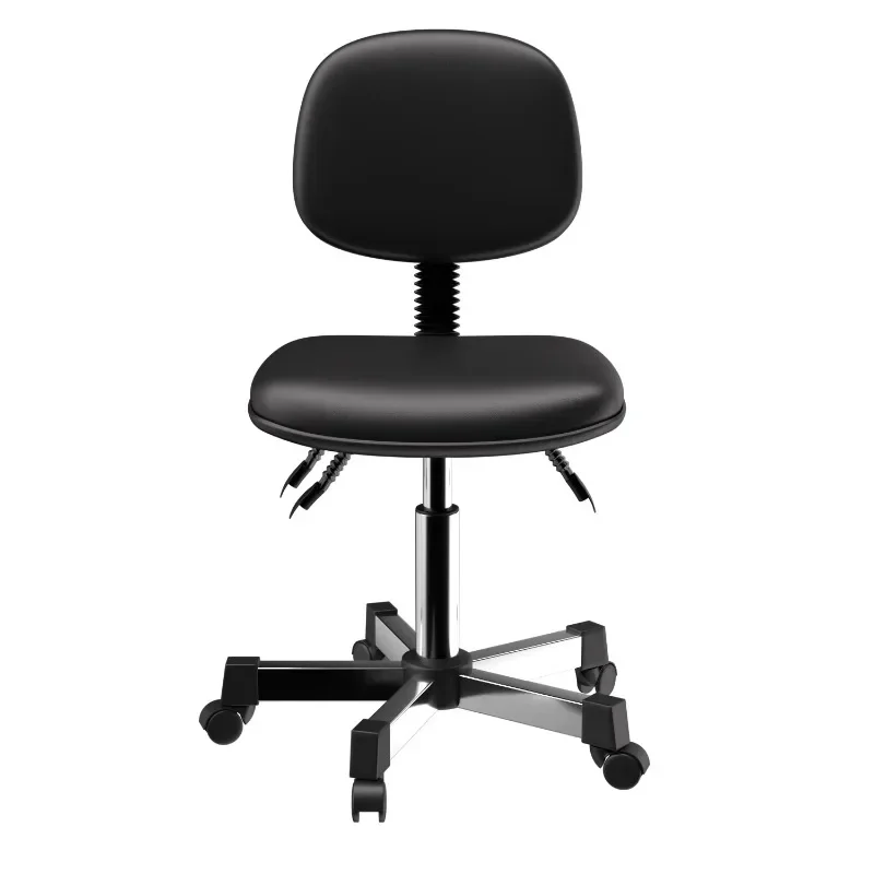 

Anti-static Ergonomics Beauty Salon Chair Laboratory Rotating Lifting Barber Chair Work Backrest Silla Barbero Luxury Furniture