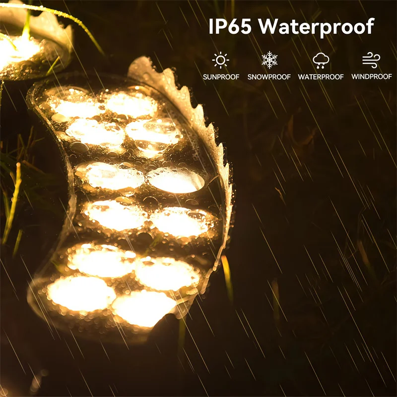 48W Big Tree Big Pillar Lighting Park Scenic Spotlights Decor IP65 Waterproof Home Yard Tree Up Light Shine Tree Lights Patio