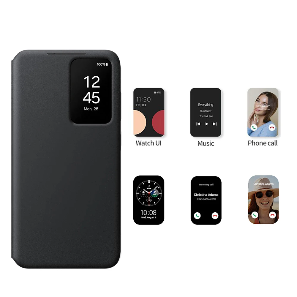 Oryginalne etui na smartfon Samsung Smart View Wallet do Galaxy S24 S24+ S24Plus S-View Wallet Phone Case EF-ZS921EF-ZS926 — zdjęcie produktu 2