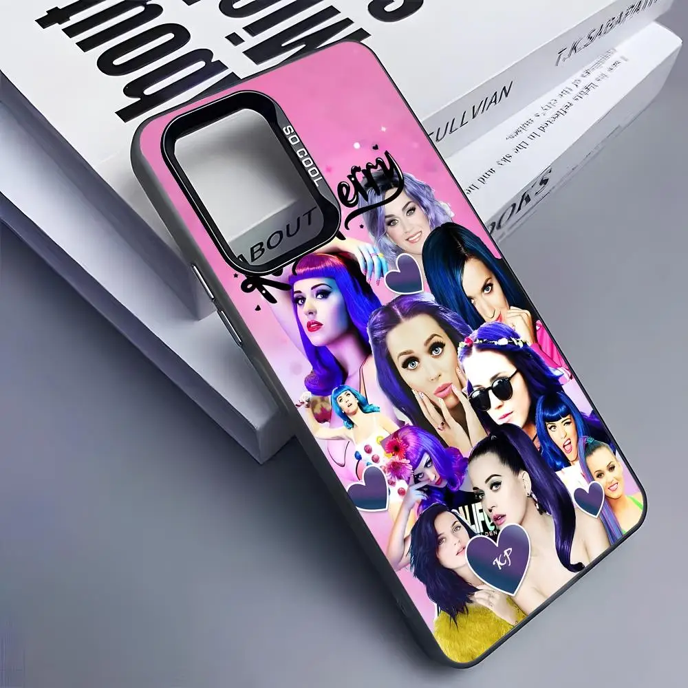 Katy Perry Phone Case for Samsung Galaxy A57 56 55 54 52 37 36 35 34 27 26 25 17 16 5G Colorful Silver Cover