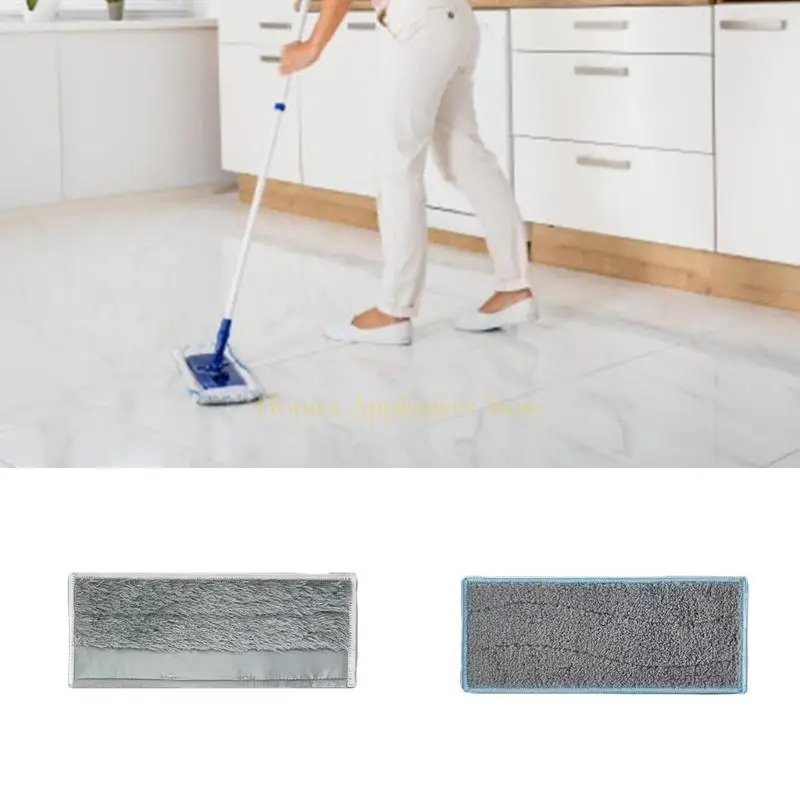 D0AB 6/12pcs для мытья швабня ткань тряпки тряпки аксессуары аксессуары робот пылесос сухой мокрый очиститель ткани ткани ткани