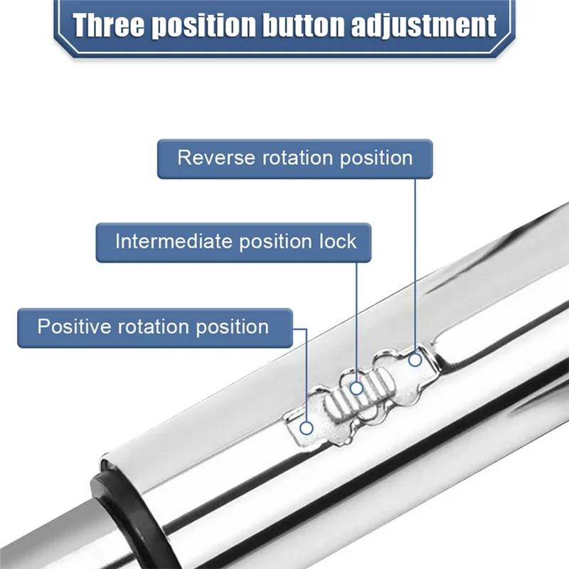 AC88-Adjustable Ratchet Hand Tap Wrench Tap Wrench M3-M8 With Forward And Reverse Wrench