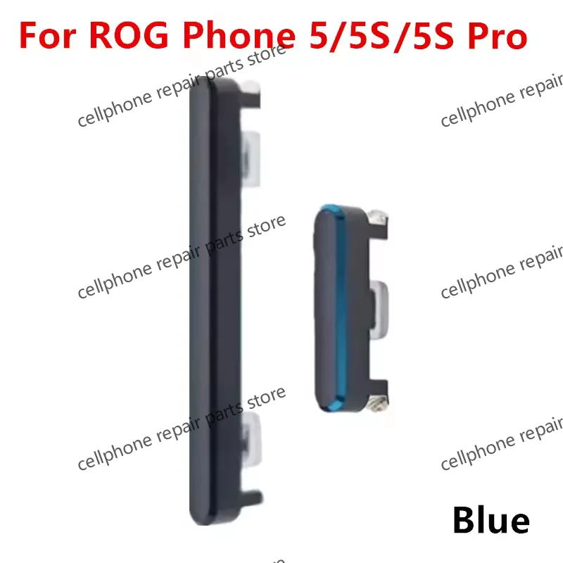 Rog5 Rog5S Side Keys For ASUS ROG Phone 5 5S Pro 5SPro 2 3 Power ON OFF Volume Up Down Buttons Housing Repair Parts