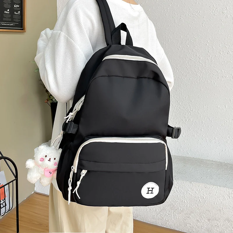 Schoolbag Nữ Học Sinh Trung Học Cơ Sở Mới 2022 Học Sinh Trung Học Ba Lô Máy Tính Nữ Du Lịch Công Suất Lớn Ba Lô