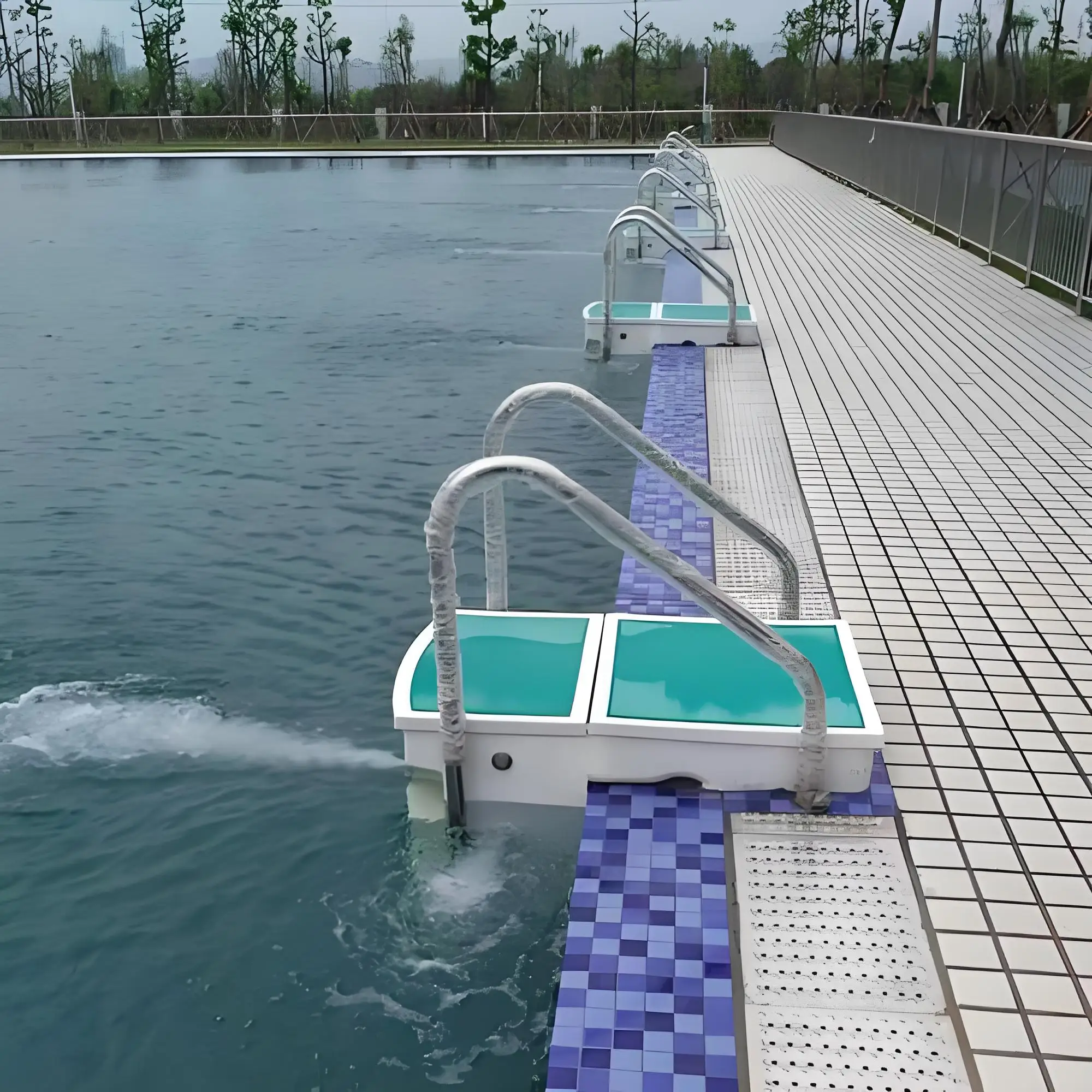Wall Mounting Integrative Filter Pipeless Swimming Pool Filtration System For Kid Pool