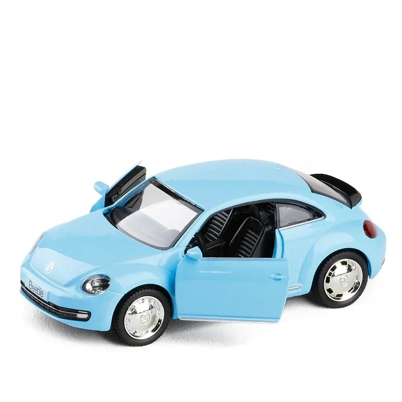 1:36 VOLKSWAGEN Beetle Diecast Alloy Metal Licensed Collection Collectible Car Model New Pull Back Toys Vehicle F311