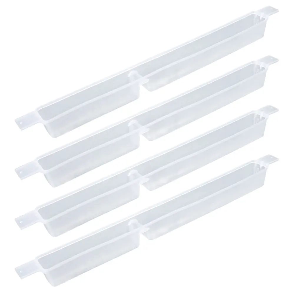 

4 Pcs Bee Feeder Entrance Watering Station Beehive Drink Dispenser Easy Install Check Syrup Level Smooth Edges Environmental