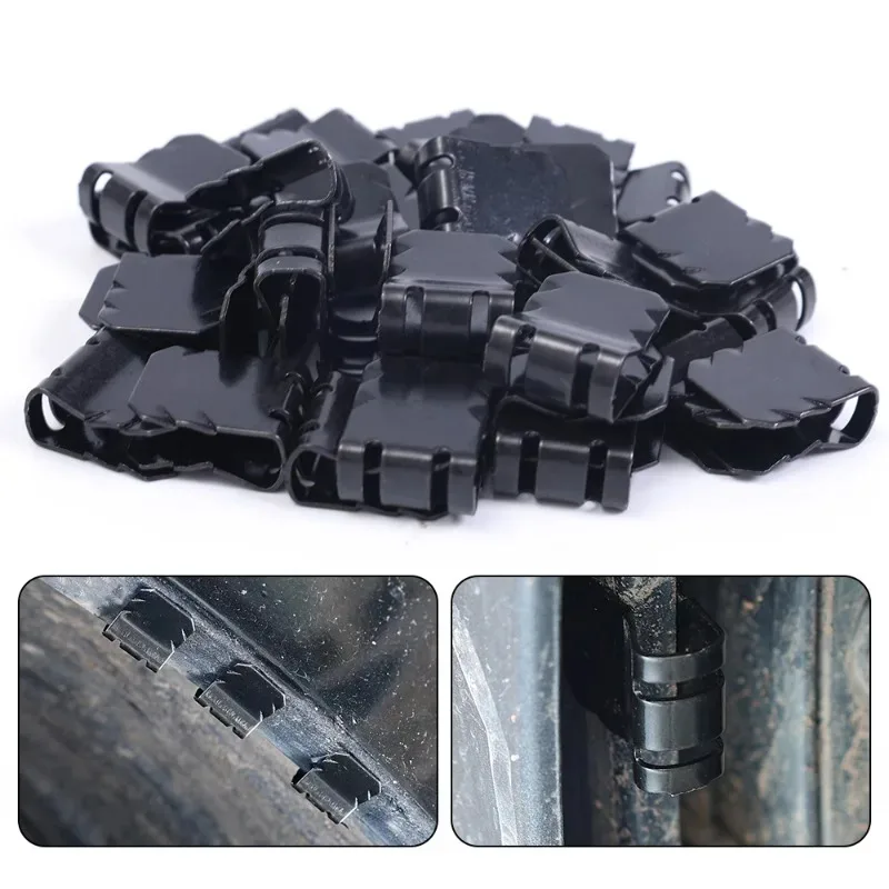 U-förmige Spritzschutz für Autos, Kotflügel, Schnalle, Radbögen, Stoßstangenplatten, Befestigungselemente, Clips für Motorrad, LKW, Automobilzubehör