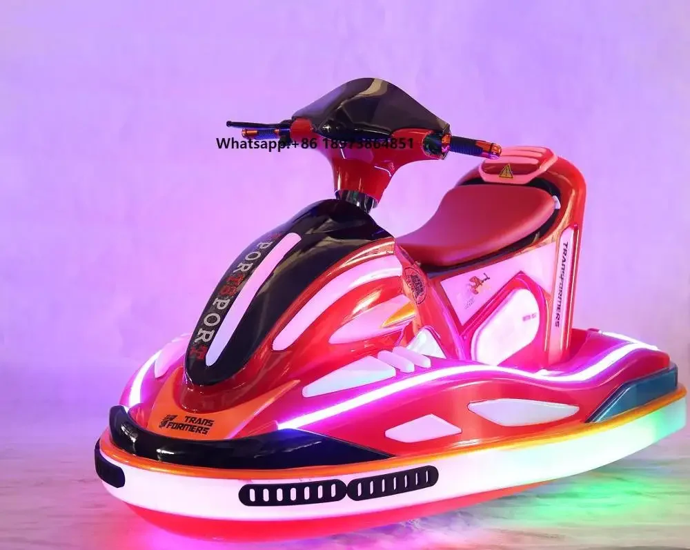 

Red Kiddie Electronic Ride on Motor Boat with Attractive Lights and Lovely Nursery Rhyme