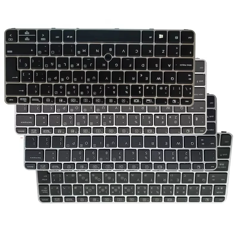 US/RU/SP/FR/JP – nowa klawiatura do laptopa HP EliteBook 725 G3, 725 G4, 820 G3, 820 G4, 828 G3, 828 G4. — zdjęcie produktu 3