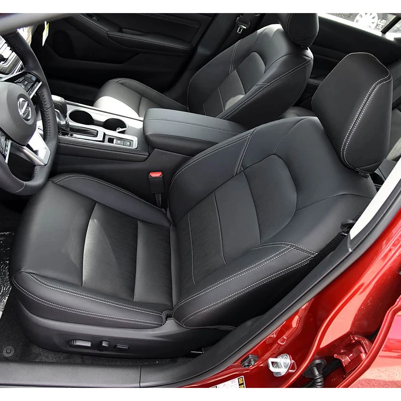 Custom Fit for 2007-2025 Nissan Altima Sedan S SL SV SR Platinum Edition Car Accessories Seat Covers 5 Seat Top Quality Leather