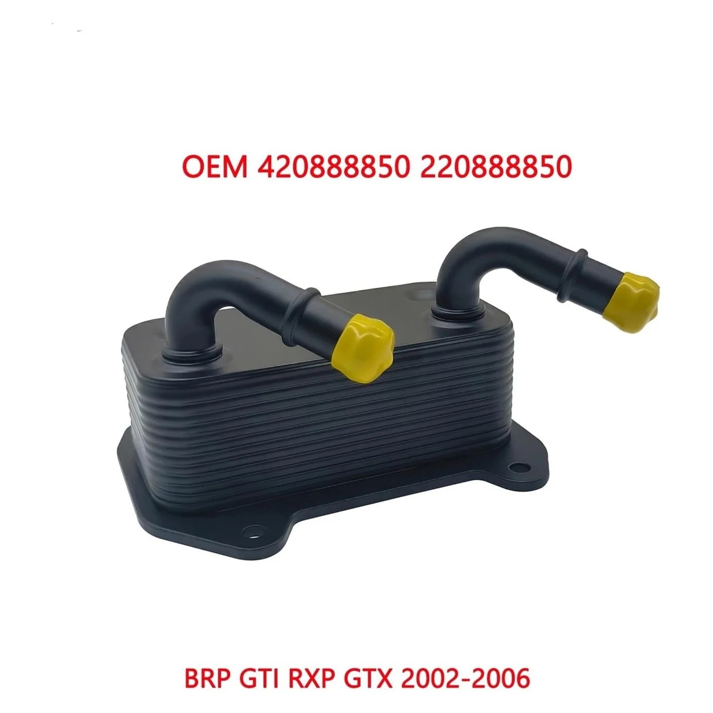 Oil cooler radiator compatible with Seadoo GTI RXT RXP GTX SkiDoo Elite 420888850 220888850 auto parts