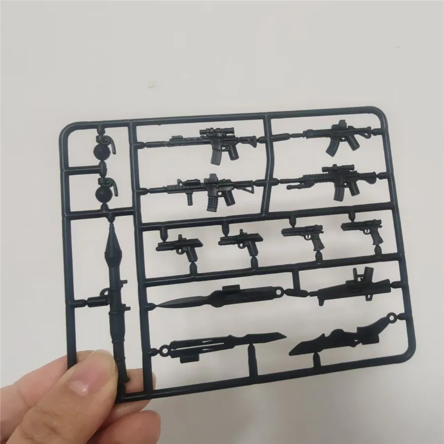 Kit de Bloques de Construcción Delta Game Weapons, Pistola 98K, Cohete, Granada de Mano, Figura de Soldado Militar, Accesorios, Rifle, Pistola de Juguete
