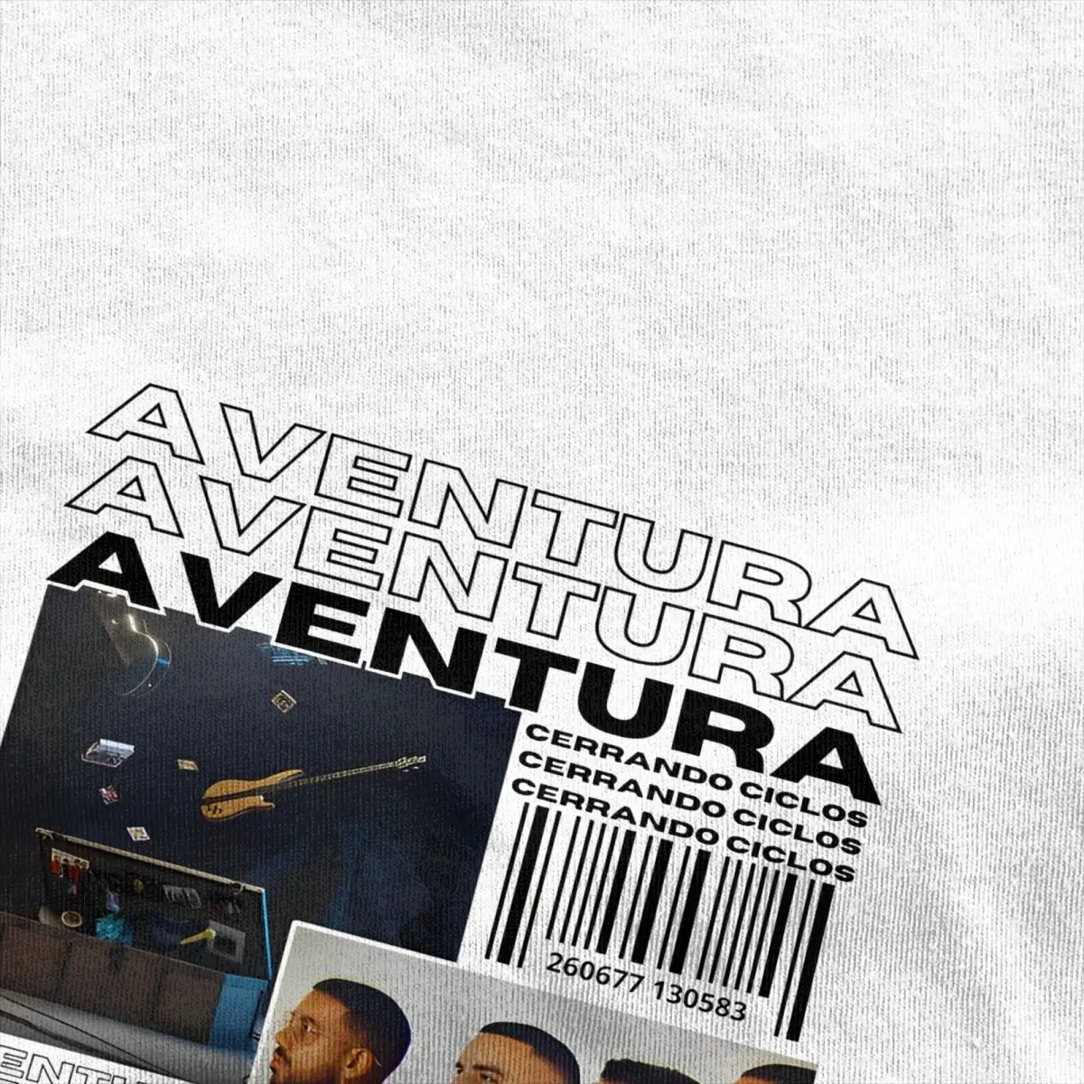 Aventura T Shirt BAND Harajuku T Shirts Short-Sleeve Y2K Funny Tshirt Summer Cotton O Neck Plus Size Clothes