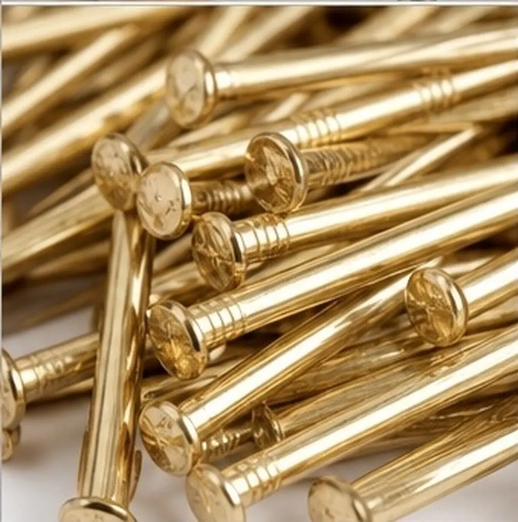 300Pcs Gold Decorative Picture Nails Kit Mini Wall Hanging Hardware Strong Iron Nails for Wood Drywall Picture Pins for Walls