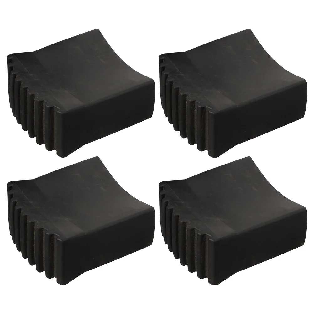 

4Pcs Non-Skid Ladder Feet Pads Rubber Covers for Step Folding Ladders Protect Floors and Enhance Safety Ladder Feet Covers