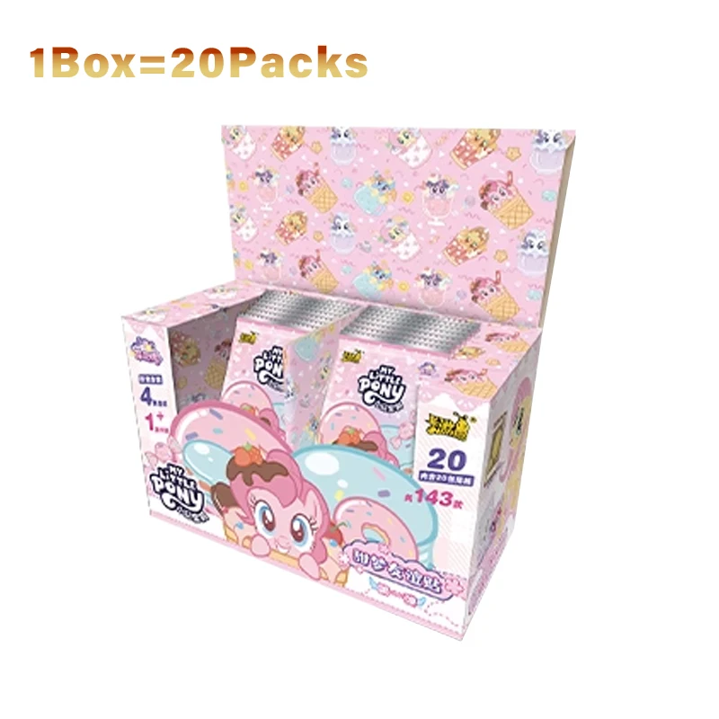 My Little Pony Sticker Card Original KAYOU Anime Collection Trading Cards Children Gifts