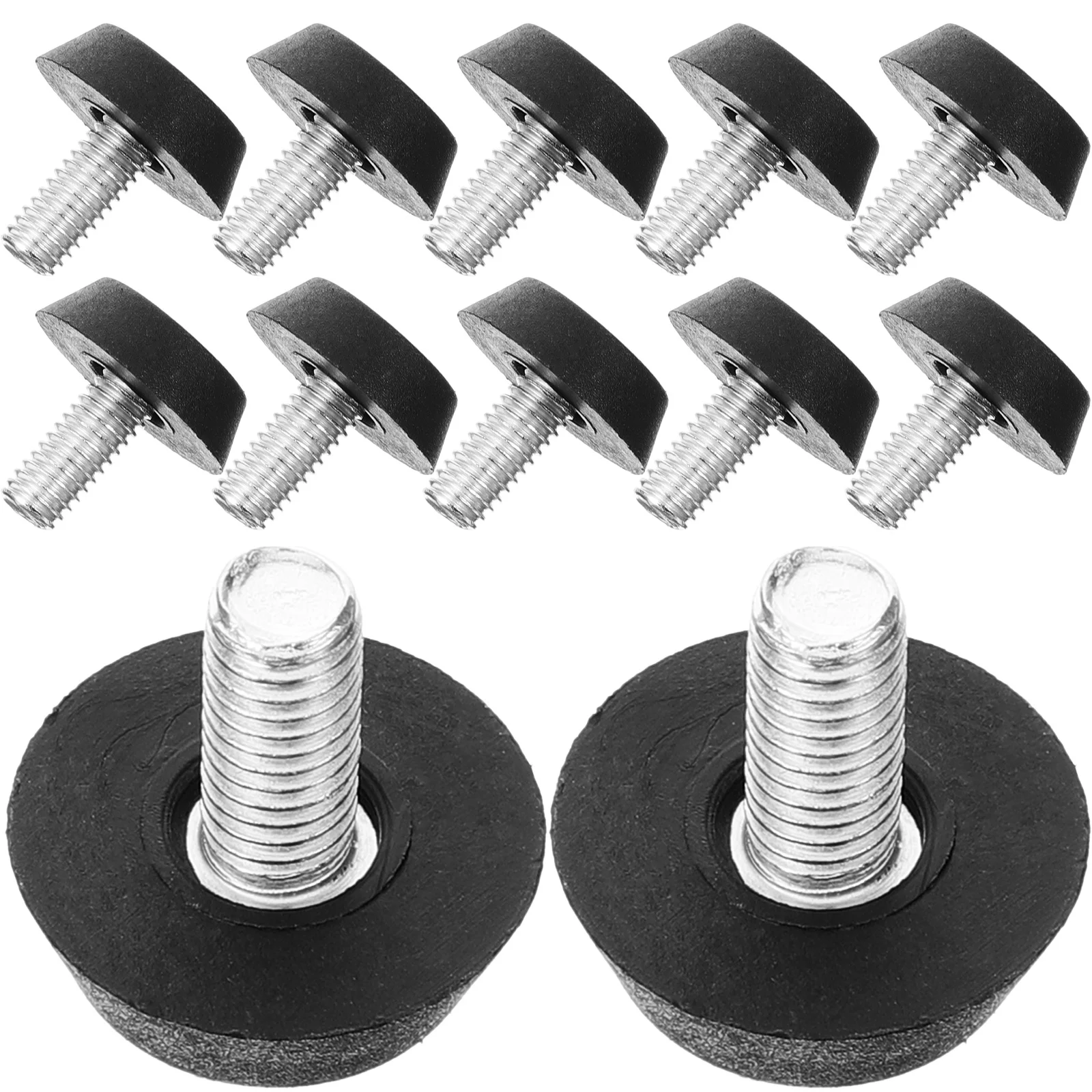 

50Pcs Furniture Foot Pads Adjustable Non-Slip Chair Leg Protectors Table Leg Covers Durable Furniture Feet Pads