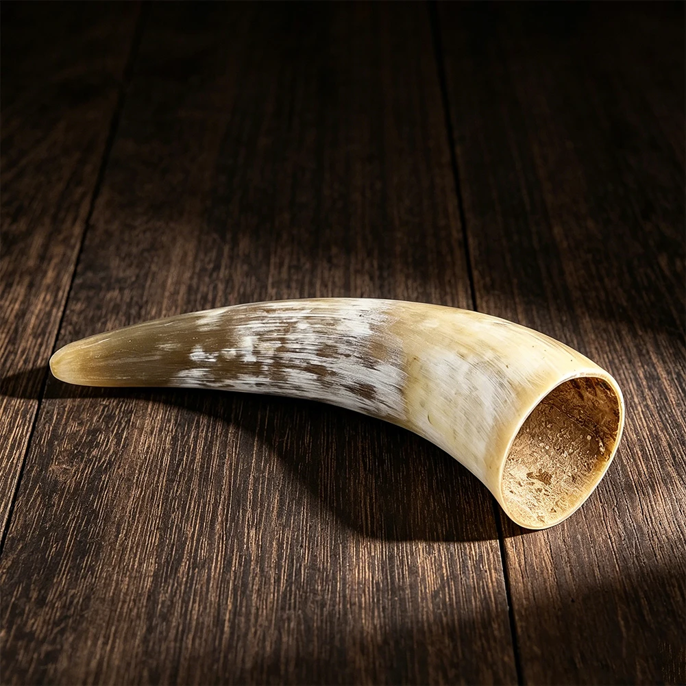 Horn Cupping And Gua Sha Tool Natural Buffalo Horn Scraper Massage Dual Purpose For TCM Meridian Therapy Home Wellness Gift
