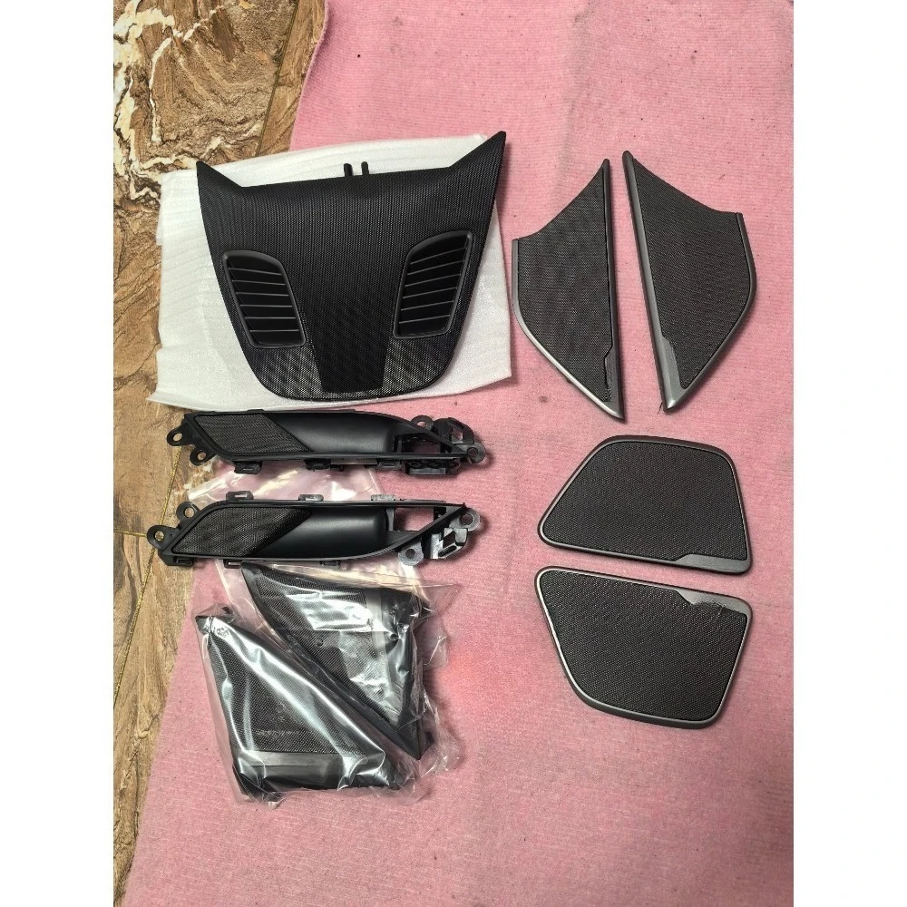 9 Pcs High Quality Speaker Cover Set For BMW G30 2019-2022 Front Rear Left Right Car Door Tweeter Covers For BMW 525 528 530 535