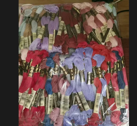 

Authentic French DMC thread dmc cross stitch embroidery thread Cross Stitch Threads Art117 447 color European embroidery