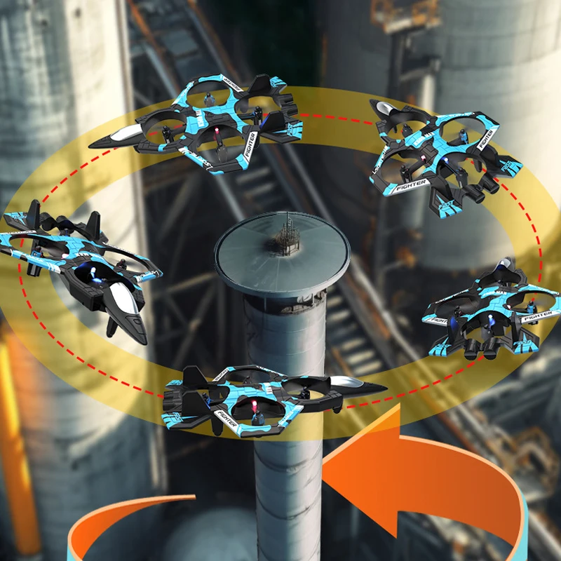 RC لعبة الطائرة شراعية تحلق هليكوبتر 2.4G حيلة التحكم عن بعد رغوة طائرة مقاتلة لعب في الهواء الطلق للأطفال الكبار الهدايا