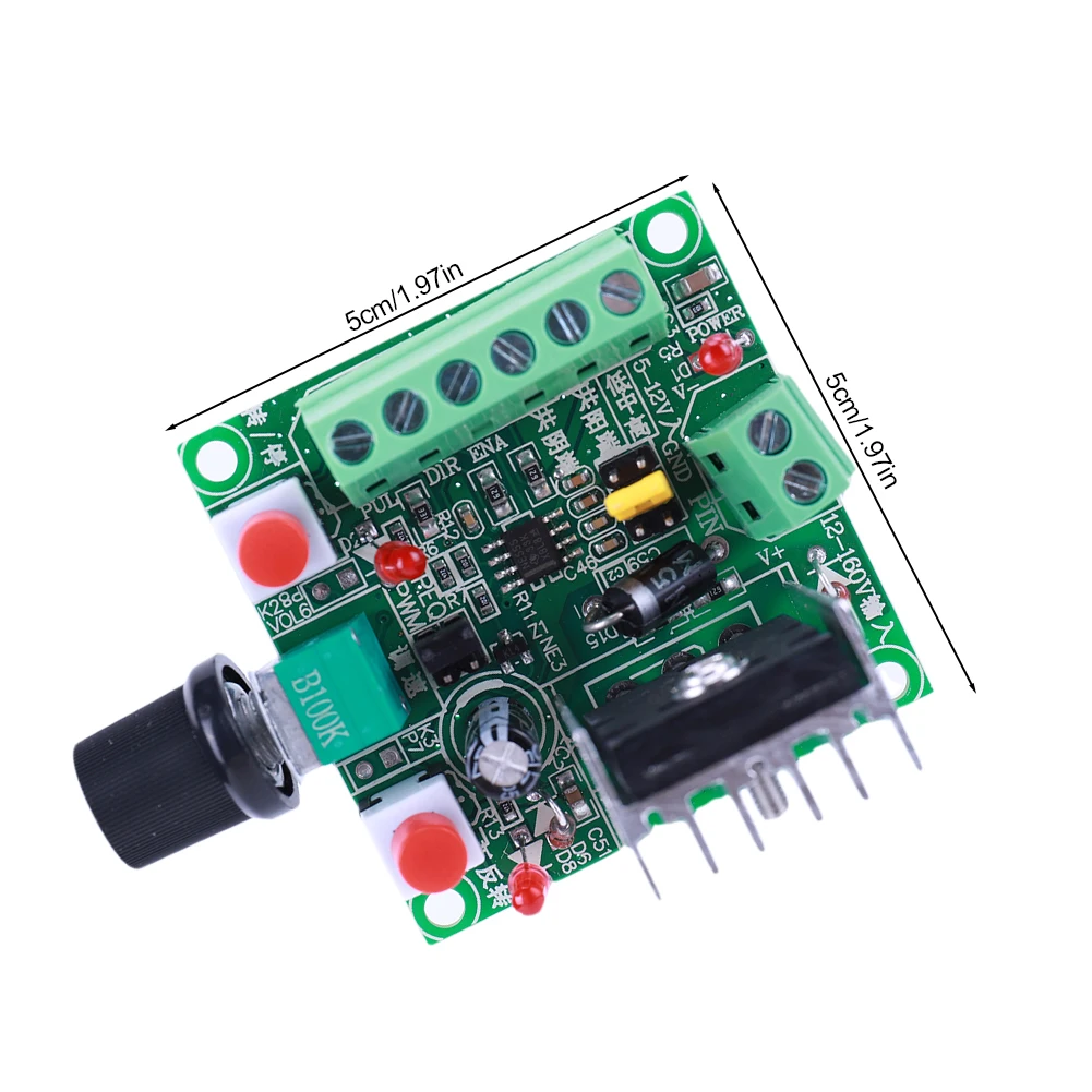 Stepper Motor Driver Controller Frequency Measurement Pulse PWM Singal Generate Speed Regulator Step Motor Drive Controller