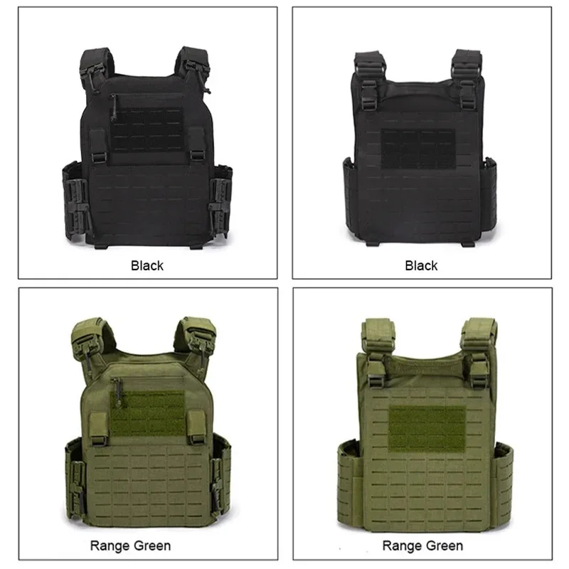 Multifunktionale taktische Weste mit Schnellverschluss, Jagd-Schutzweste, verschleißfeste Outdoor-Trainingskleidung