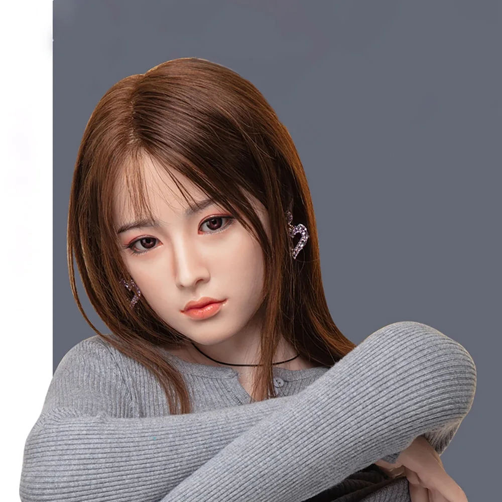 

Single head TPE silicone sex doll for all female dolls torso only head With M16 connector for 130cm-170cm body