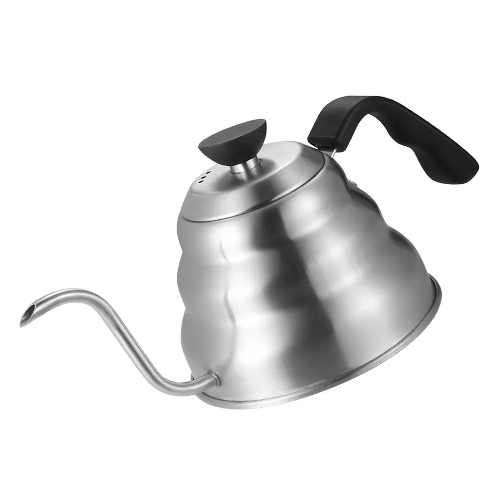 

Household Stainless Steel Coffee Pot Long Spout Coffee Kettle Fast Heating Pot Sealing Lid Goose Neck Kettle