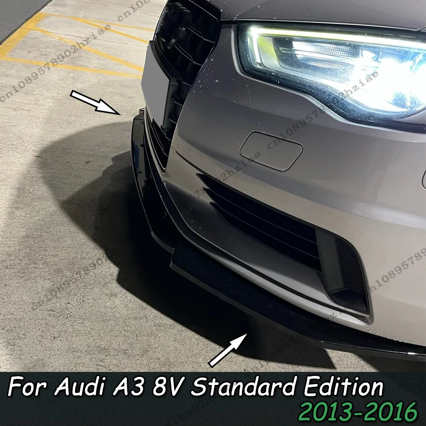 

Автомобильный передний бампер, разветвитель, диффузор, дефлектор, защита для Audi A3 8V Limousine Standard Edition 2013-2016 TDI TFSI, комплекты кузова, тюнинг