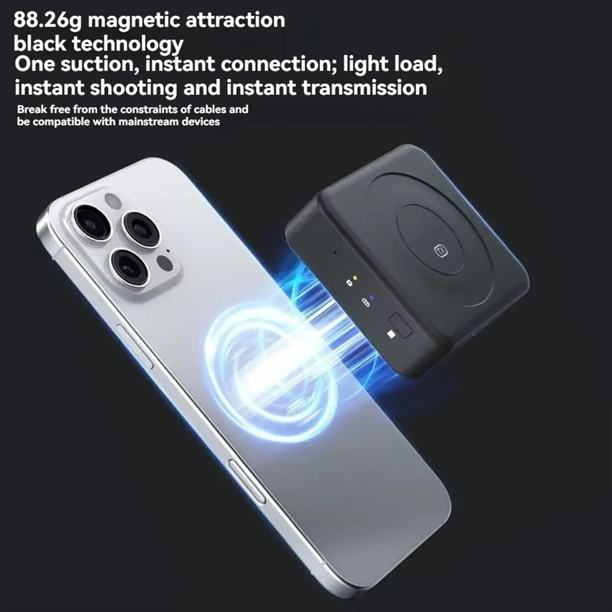 Promotion For NANO Wireless -Compatible Video Transmission System HD Image Transmitter Receiver Built-in 2000mAh Battery