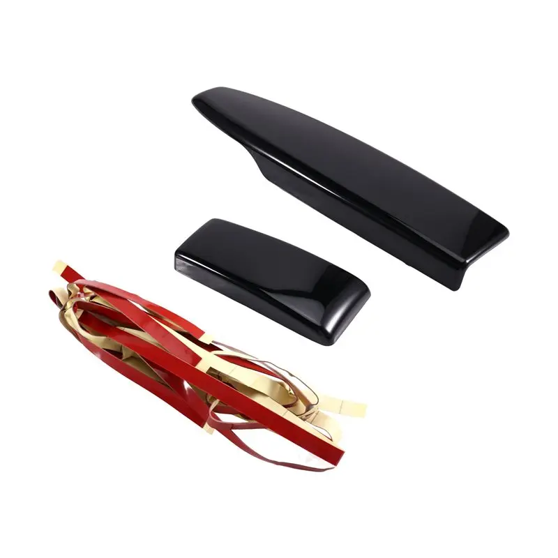 Center Armrest Box Panel Cover For Benz C-Class W204 2008- 2014, E-Class W212 2010- 2013 GLK X204 08- 15 Car Black