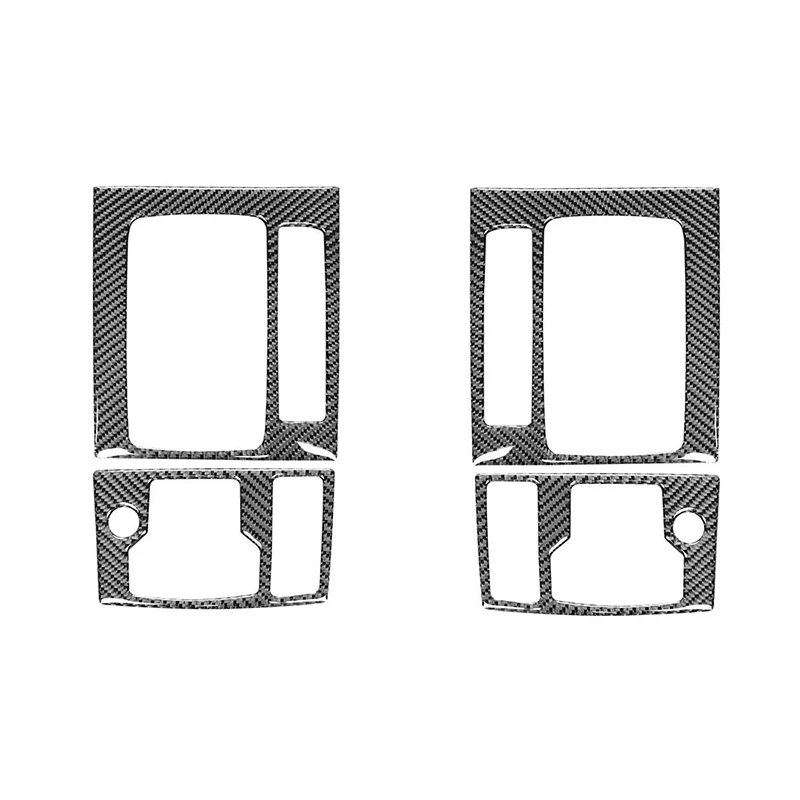 Penutup Panel persneling mobil, Aksesori Interior mobil serat karbon untuk Mazda 3 Axela 2014 2015 2016 2017