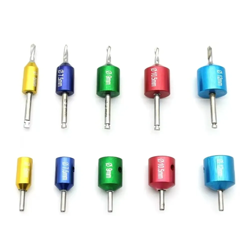 Dental Implant Guide Drill Positioning Set Titanium Guided Surgery Pins Implant Drilling Instruments Complete Dental Implant