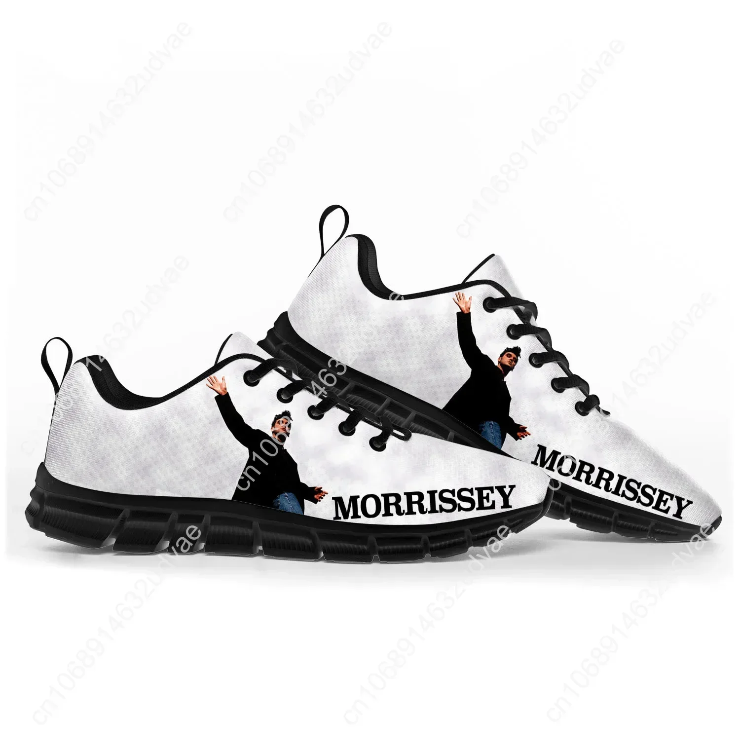 Morrissey Rock Singer Pop Sports Shoes Mens Womens Sneakers Casual Custom High Quality Couple Shoes Black