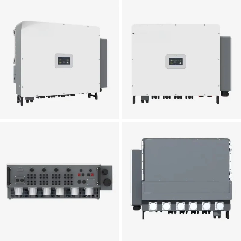 Inhenergy Industrial Solar Power Inverters 3 Phase Hybrid 125Kw 110Kw 100Kw 90Kw Ip66 Three Phase Inverter