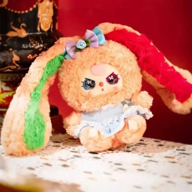 Nouveau bébé trois Lily lapin ville 4ème édition limitée boîte aveugle en peluche pendentif à la mode figurine d'action créative boîte mystère poupée mignonne