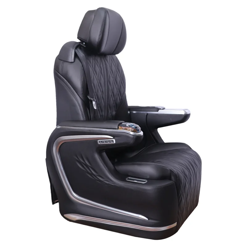

HWHongRV 12V Electrical Power Leather Seat Parts for RV MPV VAN Limousine with Legrest