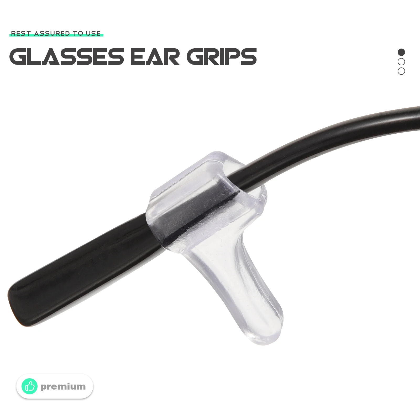 

15 Pairs Anti slip Glasses Ear Hooks Leg Covers Silicone Replaceable Holders For Eyewear Glasses Cushion