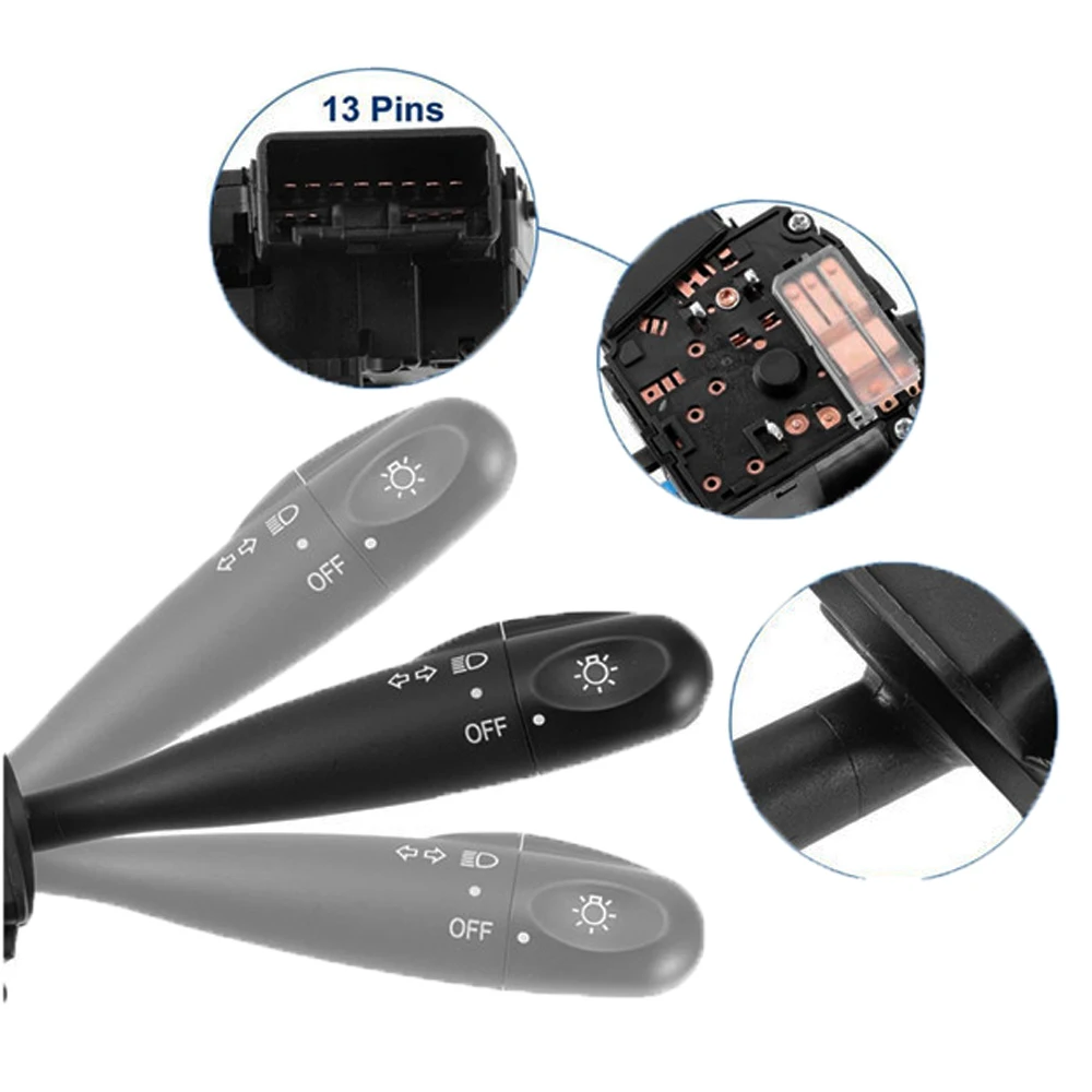 84140-02090,84140-12510 RHD Headlight Indicator Stalk Switch For Toyota Limo Corolla Altis 2001 2006