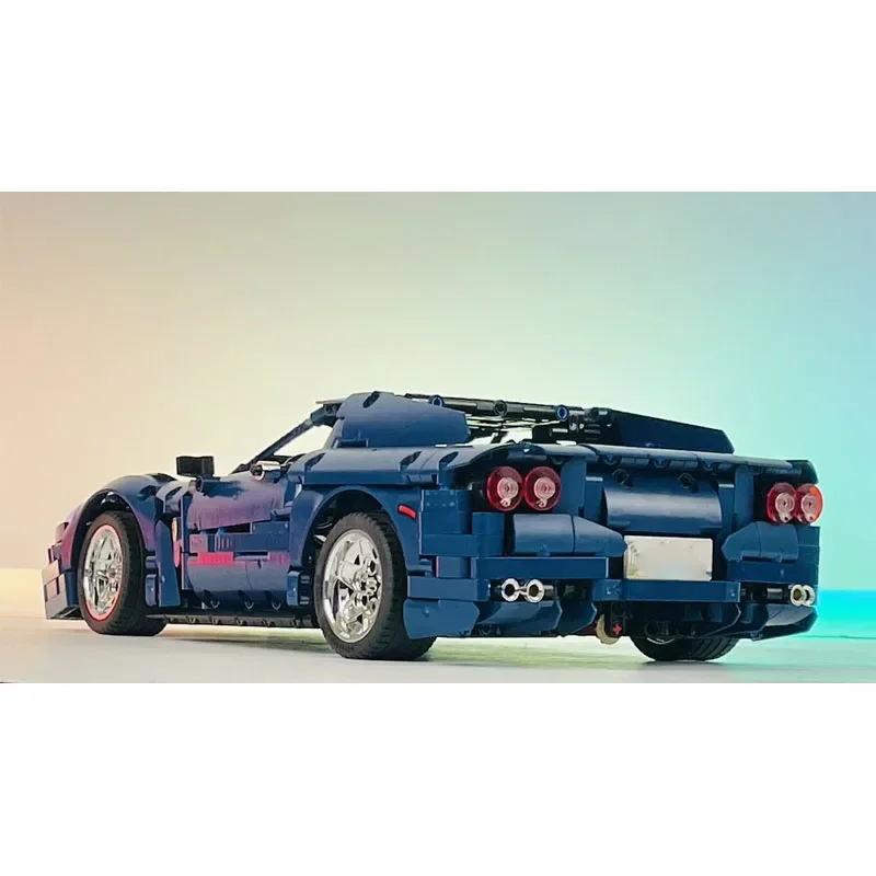 MOC-172815 Nieuwe Gtr Supercar Race Bouwstenen Model 1594 Onderdelen Onderwijs Jongen Kinderen Verjaardag Bouwstenen Speelgoed Cadeau