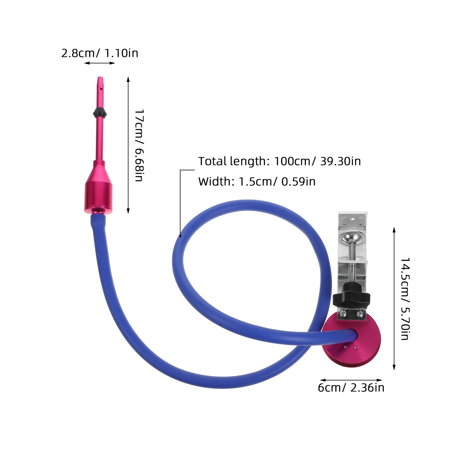 Balloon Filling Machine Metal Air Pump Portable Fast Process Knotting Animal Long Tail Latex Balloons Stuffing Stuffer Kit Tool